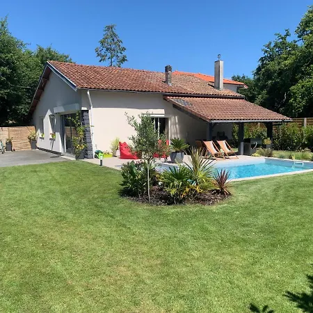 Maison Bassin Arcachon Piscine Chauffee אנדרנוס-לה-באינס