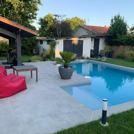 Maison Bassin Arcachon Piscine Chauffee וילה *