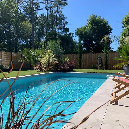 Maison Bassin Arcachon Piscine Chauffee וילה *